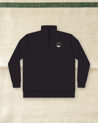 Flag on the Green Quarter-Zip in Black, styled