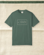 Greens Fee Tee in Blue Spruce, styled