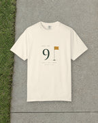 No. 9 Tee in Ivory, styled