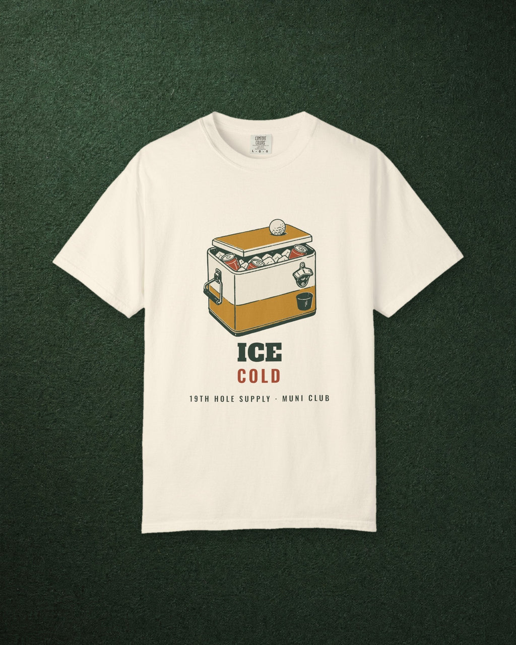 Ice Cold Tee in Ivory, styled