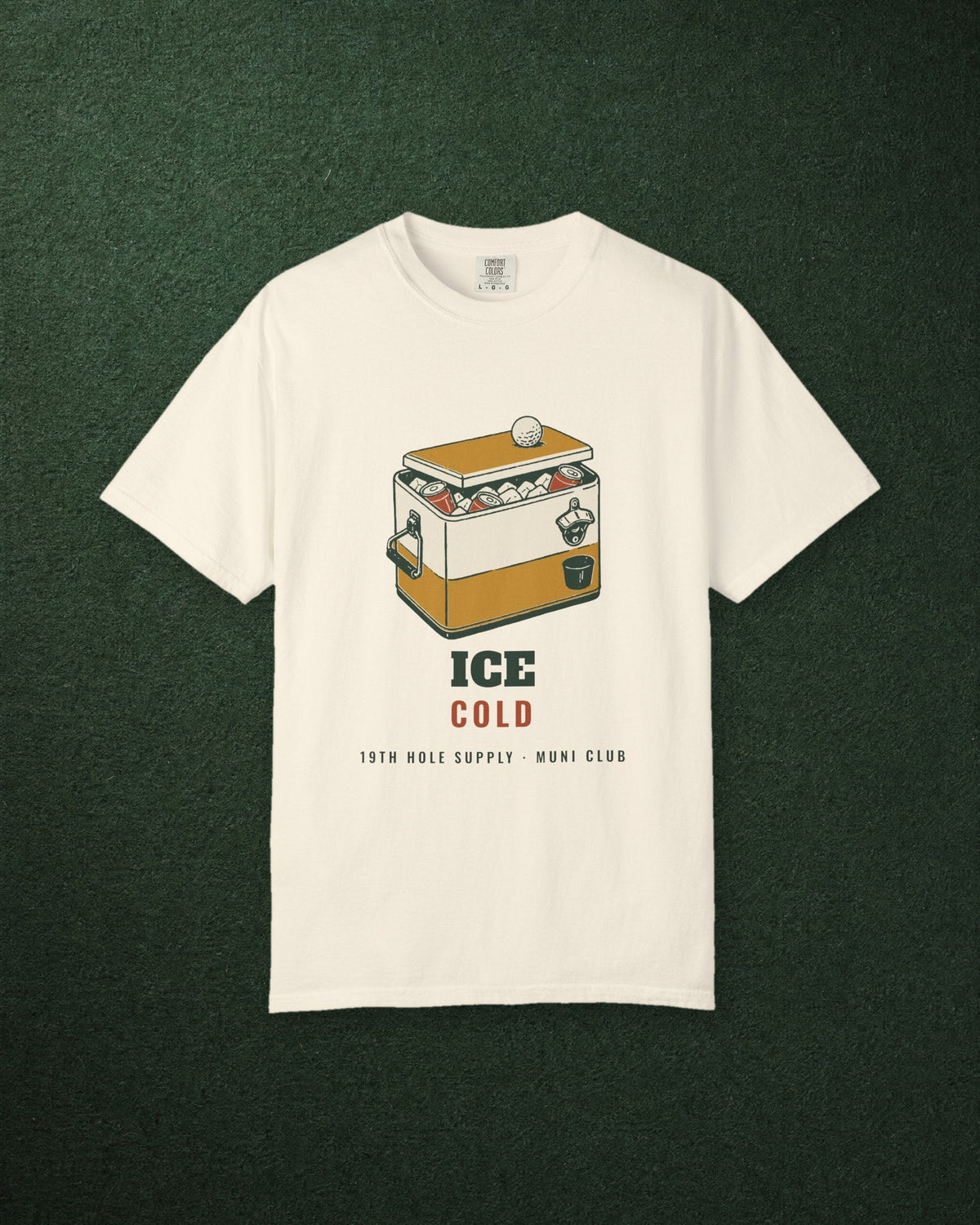 Ice Cold Tee in Ivory, styled