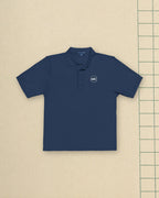 MC Monogram Polo in Navy, styled