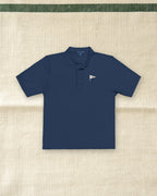 MC Pennant Polo in Navy, styled