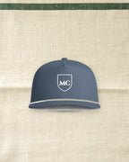 MC Shield Rope Cap in Blue Jean, styled