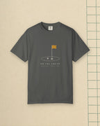 On the Green Tee in Pepper, styled