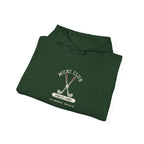 Muni Club Original Hoodie in Forest Green, folded