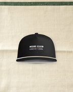 Public Links Rope Cap in Black, styled