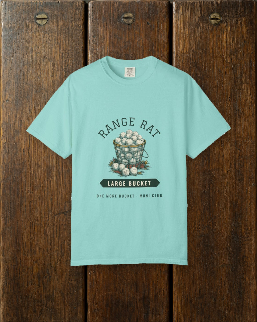 Range Rat Tee in Chalky Mint, styled