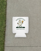 Sandbagger Can Cooler in White, styled
