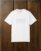 Scorecard Tee in White, styled