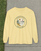 Summer Nines Long Sleeve Tee in Butter, styled