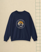Twilight Rate Crewneck in Navy, styled