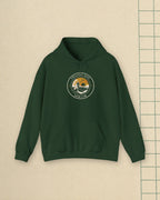 Twilight Rate Hoodie in Forest Green, styled