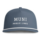 Muni Rope Cap in Blue Jean, front view
