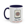 One Dot Mug in Navy, left side
