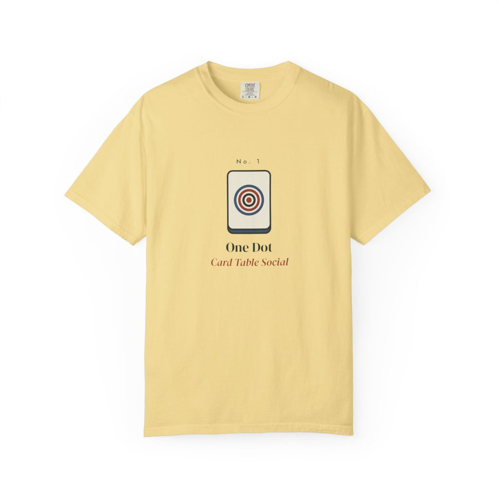One Dot Tee in Butter, front view