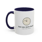 One More Hand Mug in Navy, left side