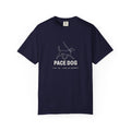 Pace Dog Tee in True Navy, front view