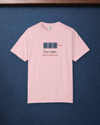 Pass Right Tee in Blossom, styled