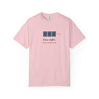 Pass Right Tee in Blossom, front view