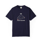 Pastry Record Tee in True Navy, front view