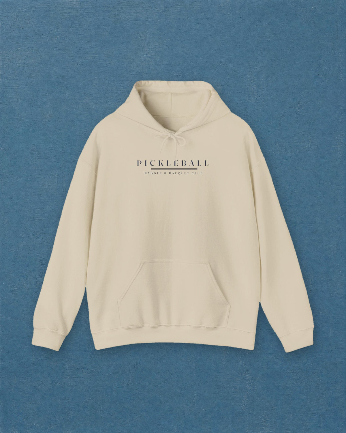 Pickleball Caps Hoodie in Sand, styled