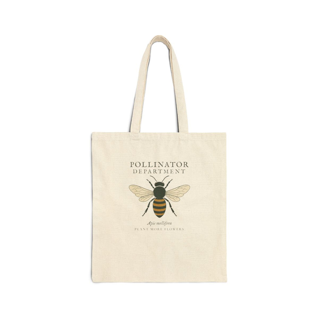 Pollinator Department Tote in Natural, front view