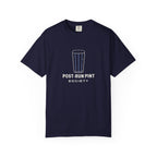 Post-Run Pint Society Tee in True Navy, front view