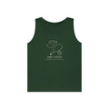 Pro Shop Still Life Tank in Forest Green, front view