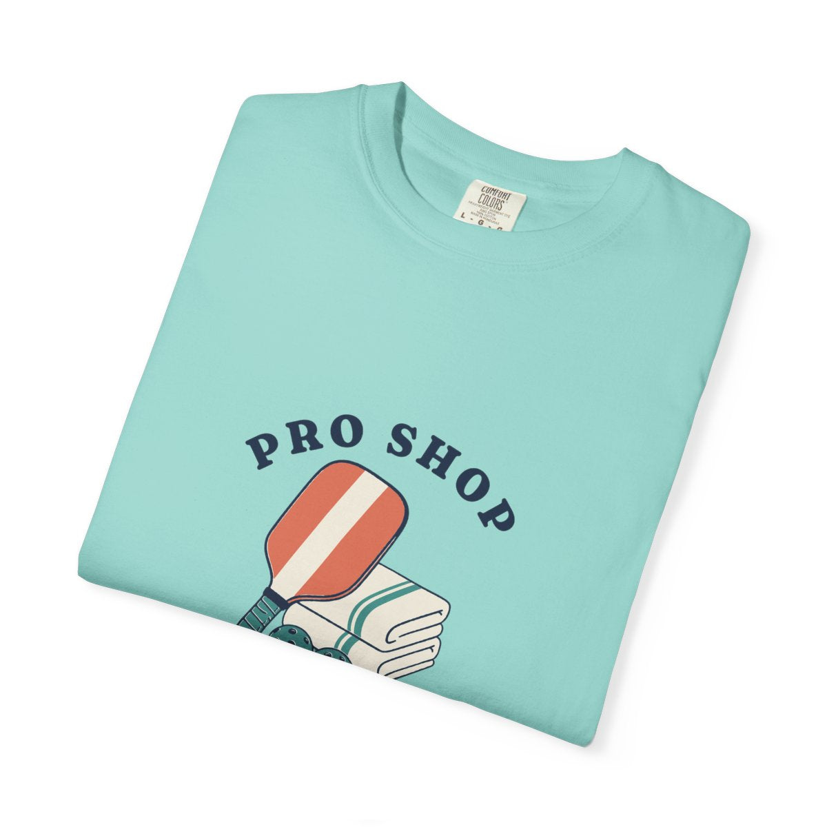 Pro Shop Tee in Chalky Mint, folded