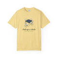 Pull Up a Chair Tee in Butter, front view