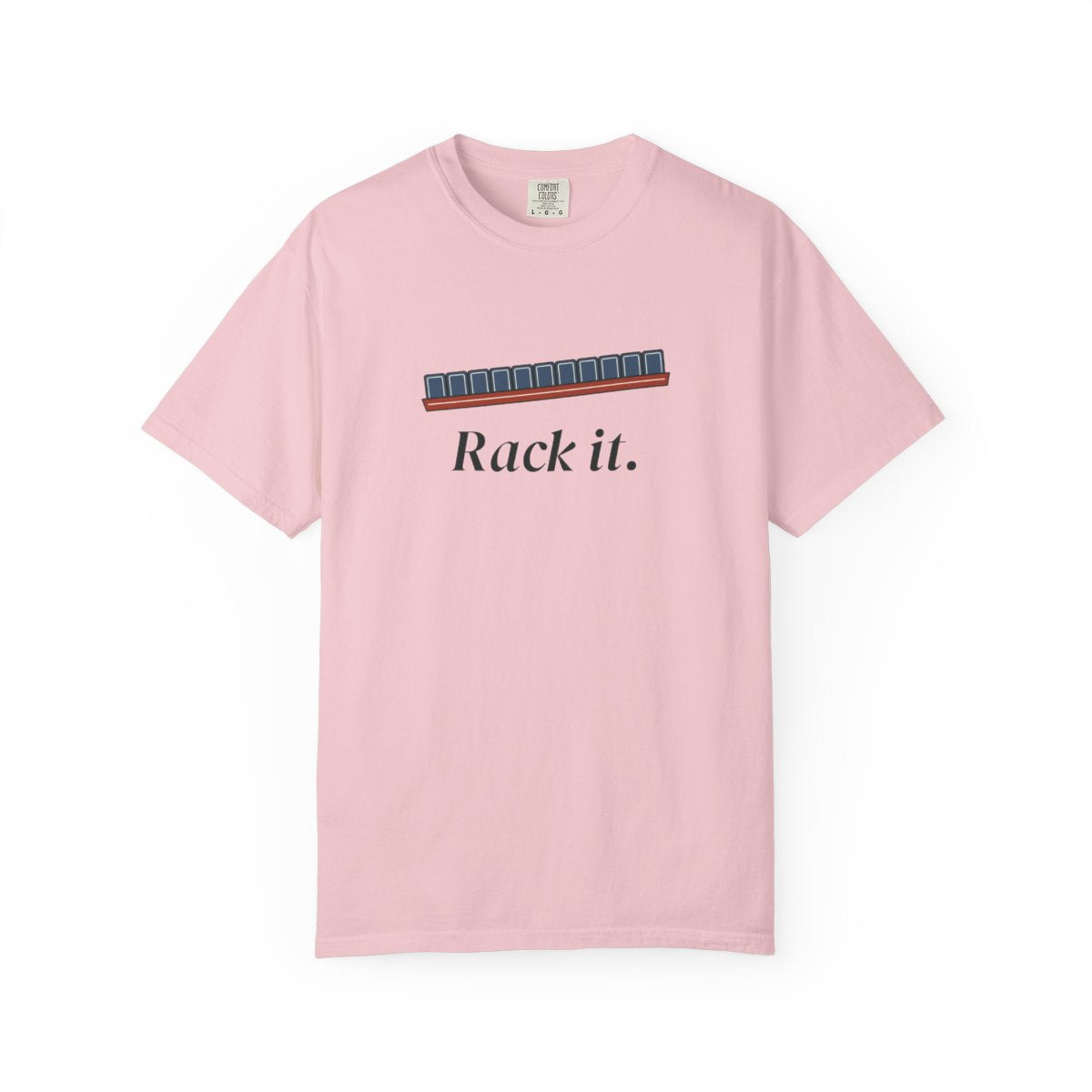 Rack It Tee in Blossom, front view