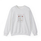 Raised Bed Club Crewneck in Ash, front view