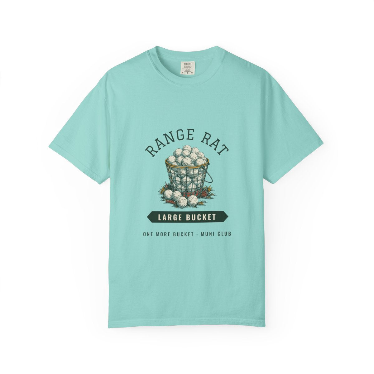 Range Rat Tee in Chalky Mint, front view