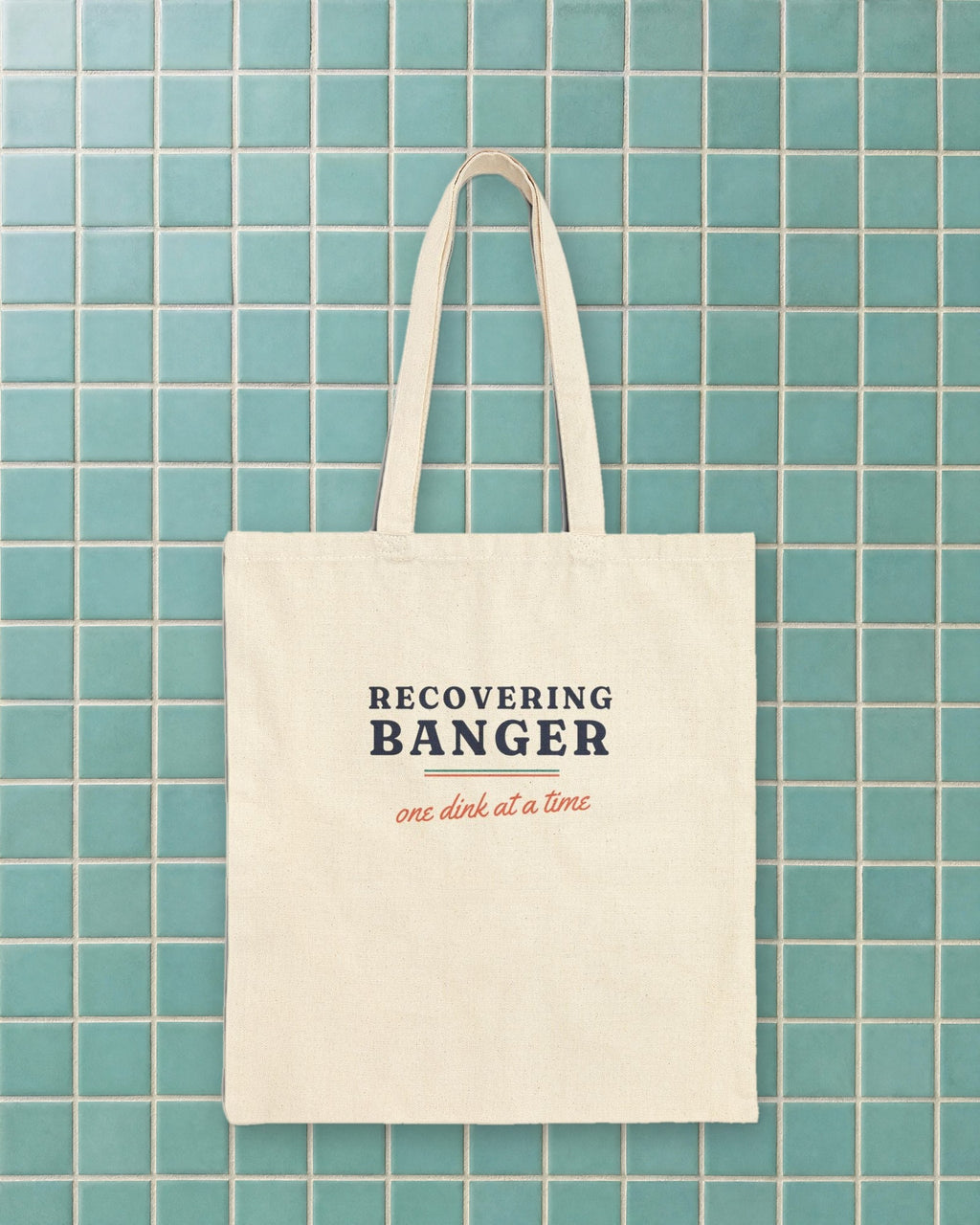 Recovering Banger Tote in Natural, styled
