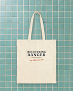 Recovering Banger Tote in Natural, styled