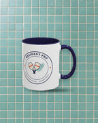 Resident Pro Mug in Navy, styled