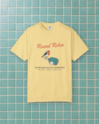 Round Robin Tee in Butter, styled