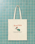 Round Robin Tote in Natural, styled