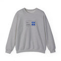 Run 6.2, Brunch 1 Crewneck in Sport Grey, front view