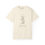 Runner Bean Plate Tee in Ivory, front view
