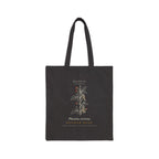 Runner Bean Plate Tote in Black, front view