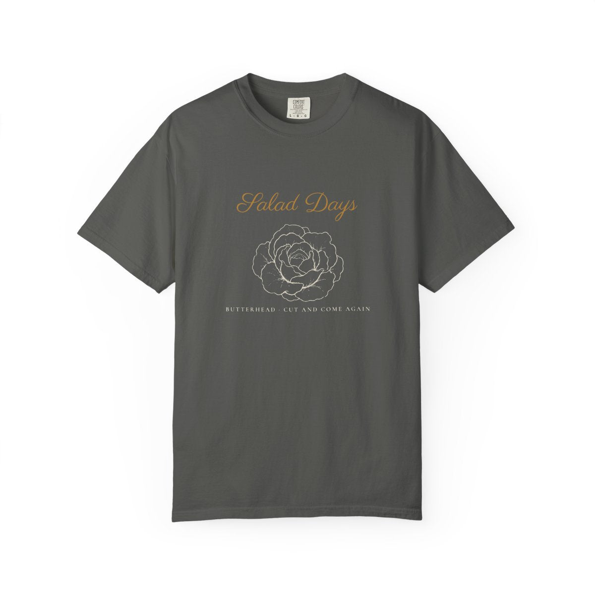 Salad Days Tee in Pepper, front view