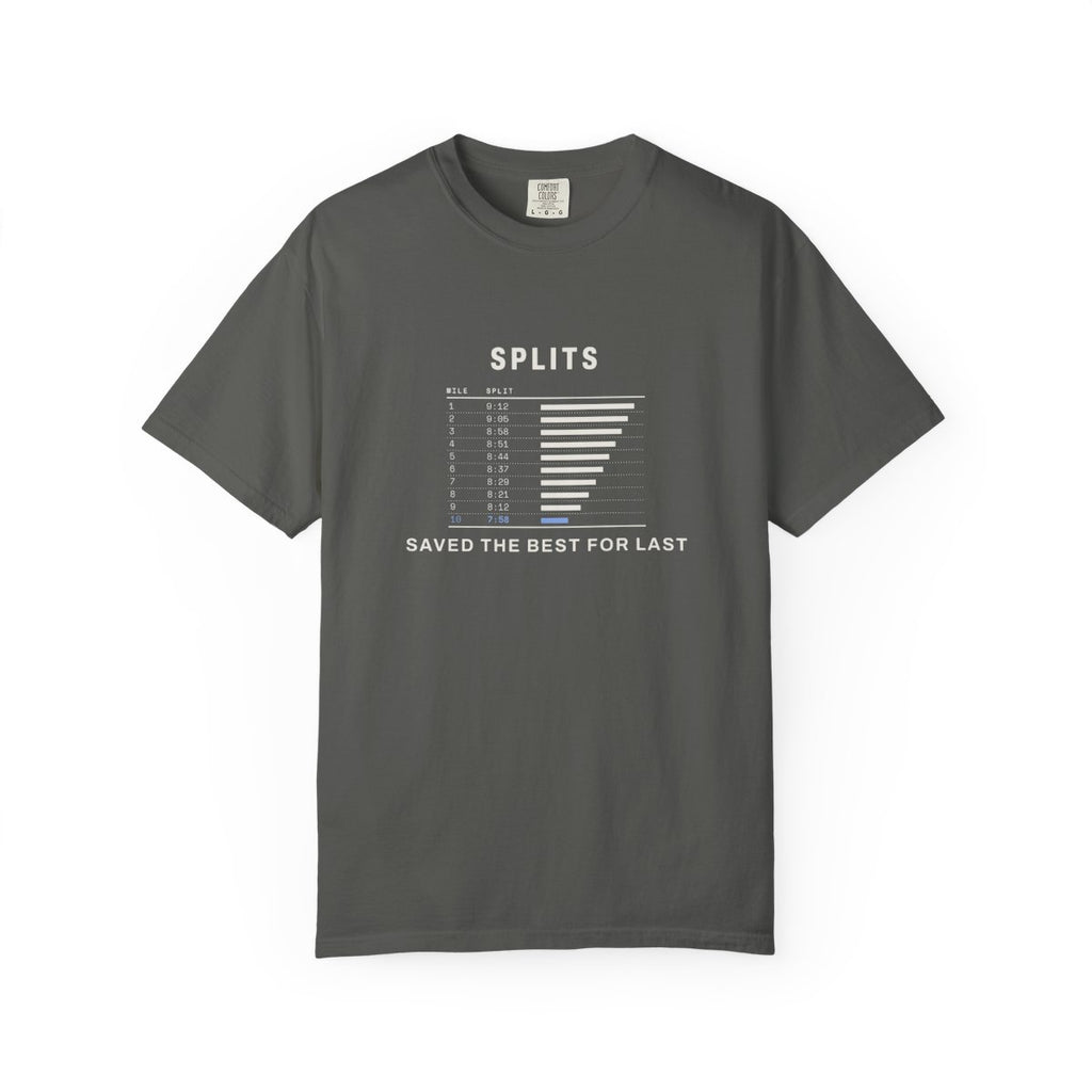 Saved the Best for Last Tee in Pepper, front view