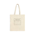 Score Card Tote in Natural, front view