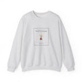 Seed Catalogue Crewneck in Ash, front view