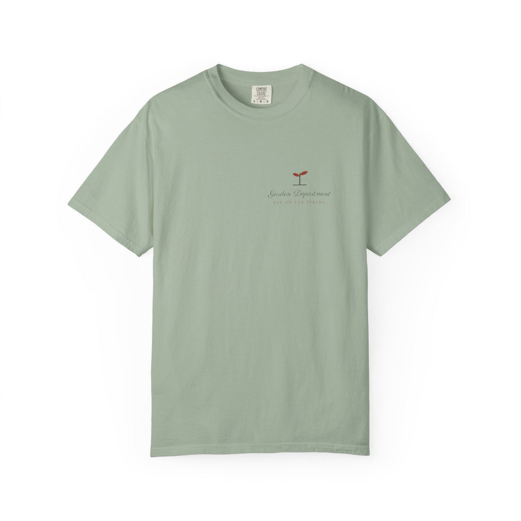 Seedling Tee in Bay, front view