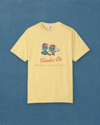 Shades On Tee in Butter, styled