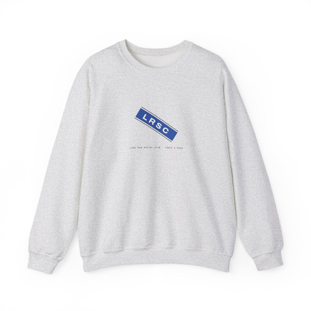 Singlet Sash Crewneck in Ash, front view