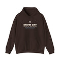 Snow Day Hoodie in Dark Chocolate, front view